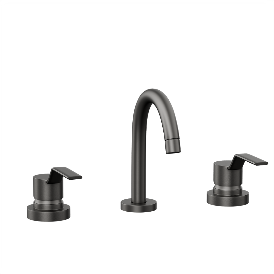 3902 Bar & Prep faucet in Matte Black finish, 3D product render