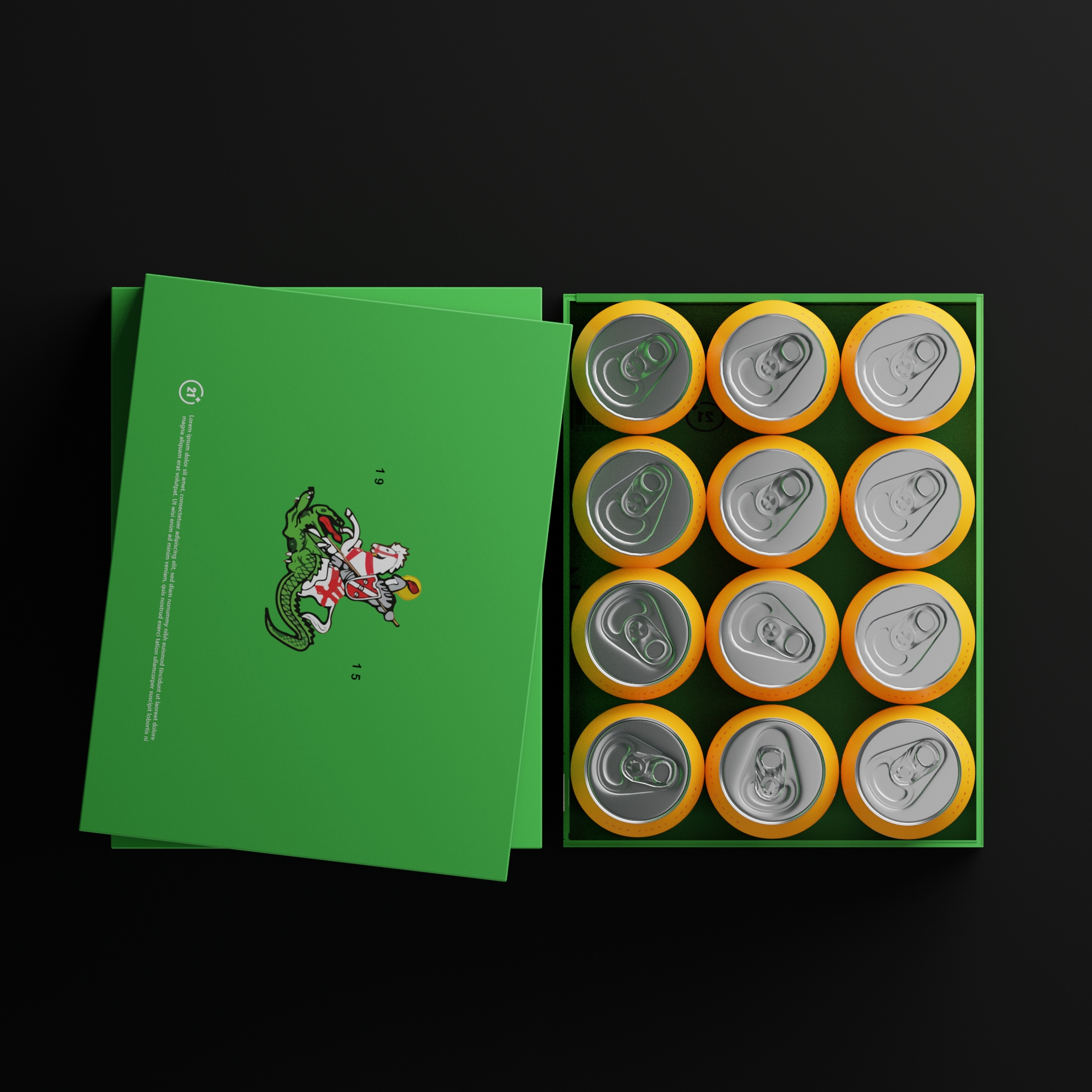 Soda can render