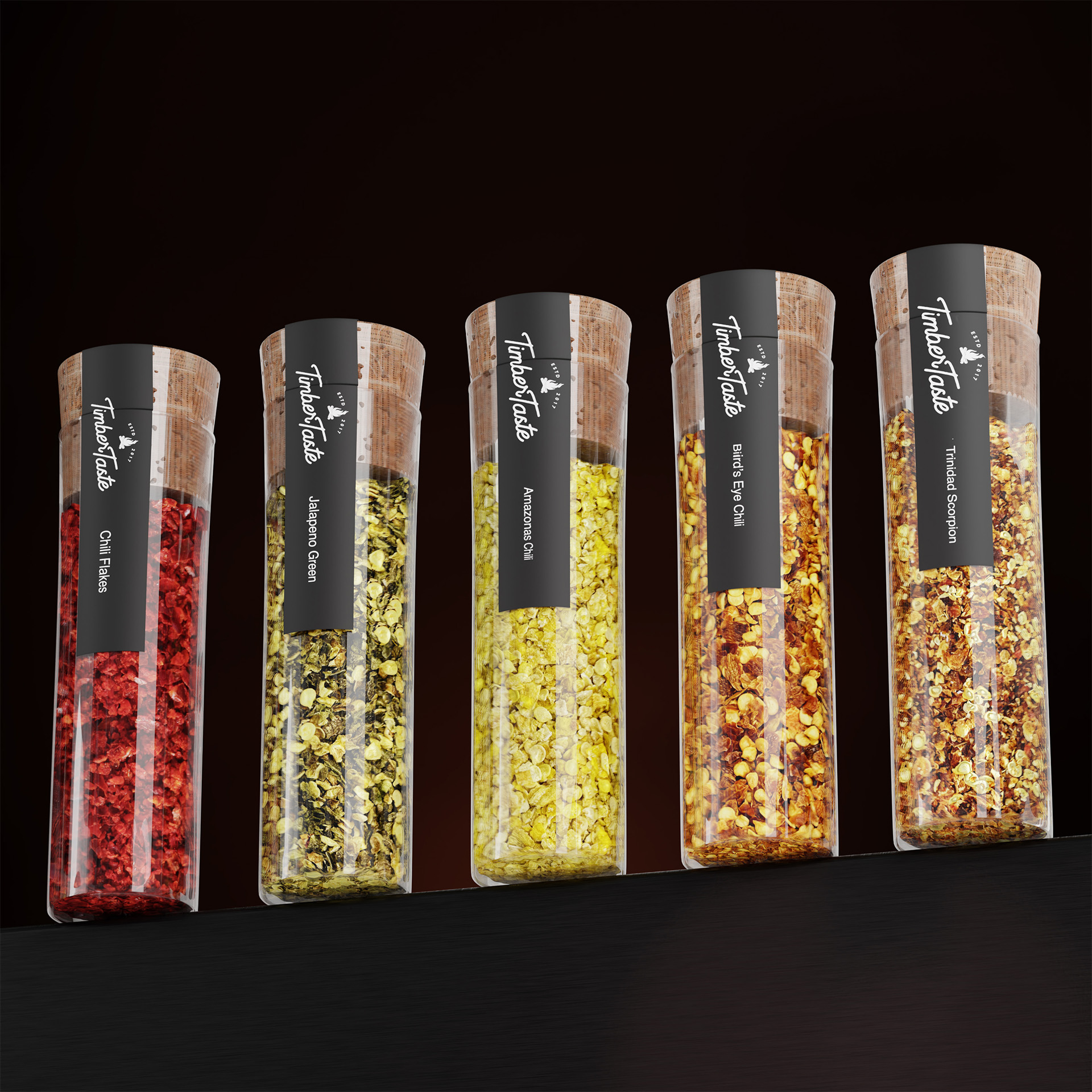 Spice jar render