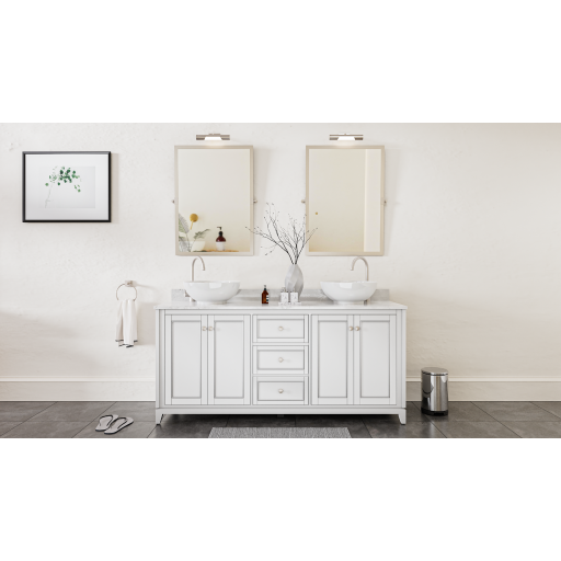White vanity lifestyle 1