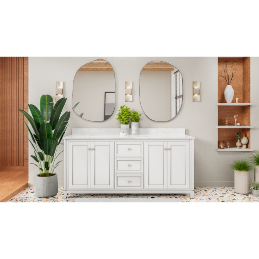 White vanity lifestyle 2